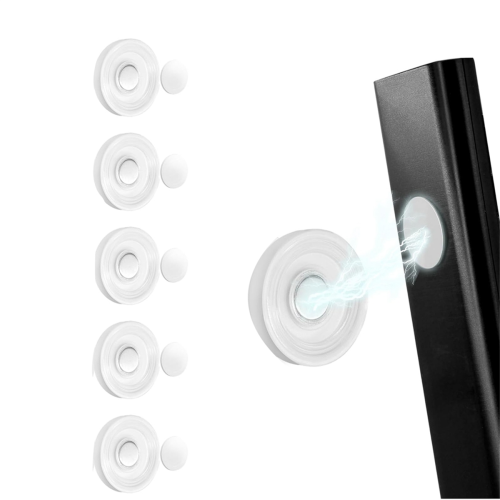 6PCS Magnetic Remote Control Holder, Wall Mount Organizer, Much Stable, Self-Adhesive for Flat 1