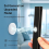6PCS Magnetic Remote Control Holder, Wall Mount Organizer, Much Stable, Self-Adhesive for Flat 3
