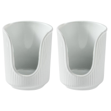 2pcs Paper Cup Holder, Disposable Desktop Multifunctional Storage Rack