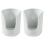 2pcs Paper Cup Holder, Disposable Desktop Multifunctional Storage Rack 1