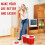 360° FLOOR MAGIC SPIN MOP BUCKET SET (Red) 7