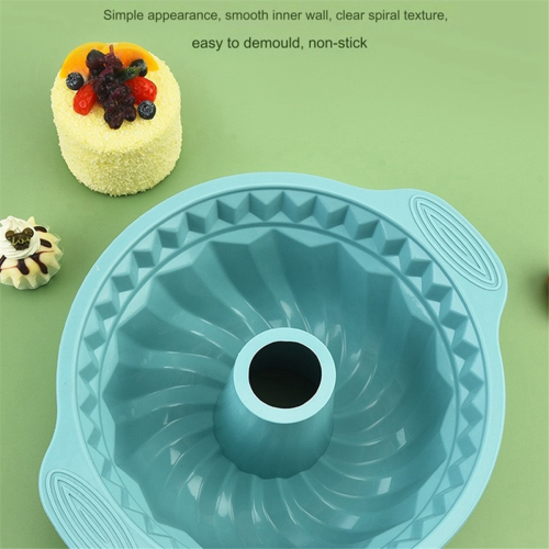 Silicone Mould for Pastry Cake Bakeware Dessert Tools Muffin Bread Baking Accessories Mint Green 2