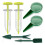 6PC Mini Seed Spreader Set,Mini Planter Tool,Seed Dispenser Manual Seedlings Dibber and Widger,Seed Sower 7