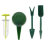 6PC Mini Seed Spreader Set,Mini Planter Tool,Seed Dispenser Manual Seedlings Dibber and Widger,Seed Sower 5