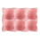 Kitchen Supplies Egg Tray Rack Household Ceramic Tableware Pink 7