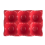 Kitchen Supplies Egg Tray Rack Household Ceramic Tableware Red 1