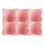 Kitchen Supplies Egg Tray Rack Household Ceramic Tableware Pink 1