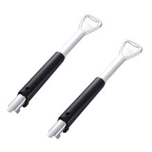 Adjustable Jar Can Opener, Multifunctional Stainless Steel Opener with Gripper, Comfortable Grip Lid
