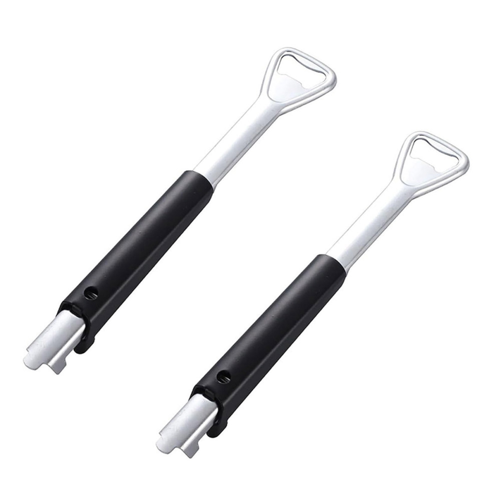 Exogio Adjustable Jar Can Opener, Multifunctional Stainless Steel Opener With Gripper, Comfortable Grip Lid