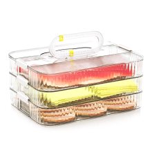 Meat Container for Fridge Organizers and Storage, Lunch Refrigerator Organizing, Containers with Lids