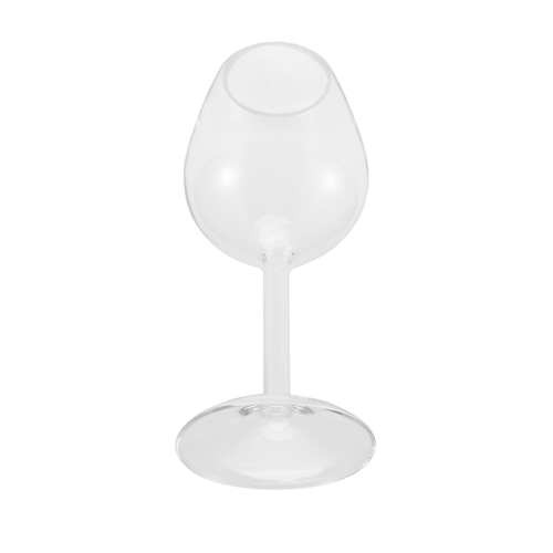 Bicchieri da vino capovolti con stelo lungo e stelo funky 2