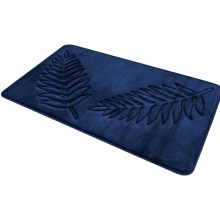 Memory Foam Badteppiche Blattmatte Rutschfest Stark Wasserabsorbierend Mikrofaser Teppich D