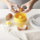 Egg Separator, White Mini Yolk Separate Up to 5 Eggs, Kitchen Tool for Home Bakery 2