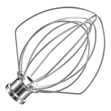 Schneebesenaufsatz aus Edelstahl mit 6 Drähten für kippbare Küchenmaschine, 4,5–5 Quart Schüssel
