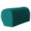 2PCS Soft Stretch Plush Armrest Covers, Covers for Chairs/Sofas, Couch Arm Covers,Lake Blue 1