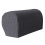 2PCS Soft Stretch Plush Armrest Covers, Covers for Chairs/Sofas, Couch Arm Covers,Dark Gray 1