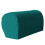 2PCS Soft Stretch Plush Armrest Covers, Covers for Chairs/Sofas, Couch Arm Covers,Lake Blue 8