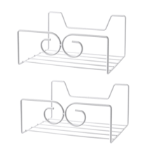 2Pcs Purse Organizer Shelf Wall Hanging Handbag Storage Holder Floating Tode Shelving Rack