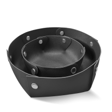 PU Leather Jewelry Tray,Table Tray Bedside Nightstand Desk Tray,Decorative Portable Entryway Desktop Catchall C