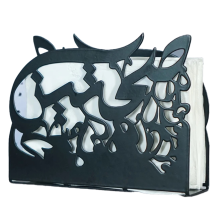 Serviettenhalter aus Metall für den Esstisch, Papierhandtücher und Servietten, dekorative Ornamente für muslimische Heimtischplatten,B