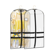 2 confezioni di Clear Dance per ballerini con 4 tasche, borsa per abiti da viaggio per bambini da 40 pollici