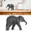 Artificial Animal Elephant Model Educational 11