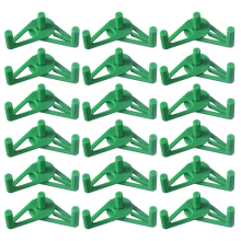 50PCS Plant Branches Bender Training Clips Garden Trainer 360Adjustable Holder for Stress Tools Green