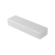 Boîte de rangement transparente pour câbles de données, conteneur en plastique pour bureau, casque, papeterie