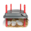 Brooder Heater for Chicks with Anti Roost Cone, Chick Heating Plate Adjustable Heights 5