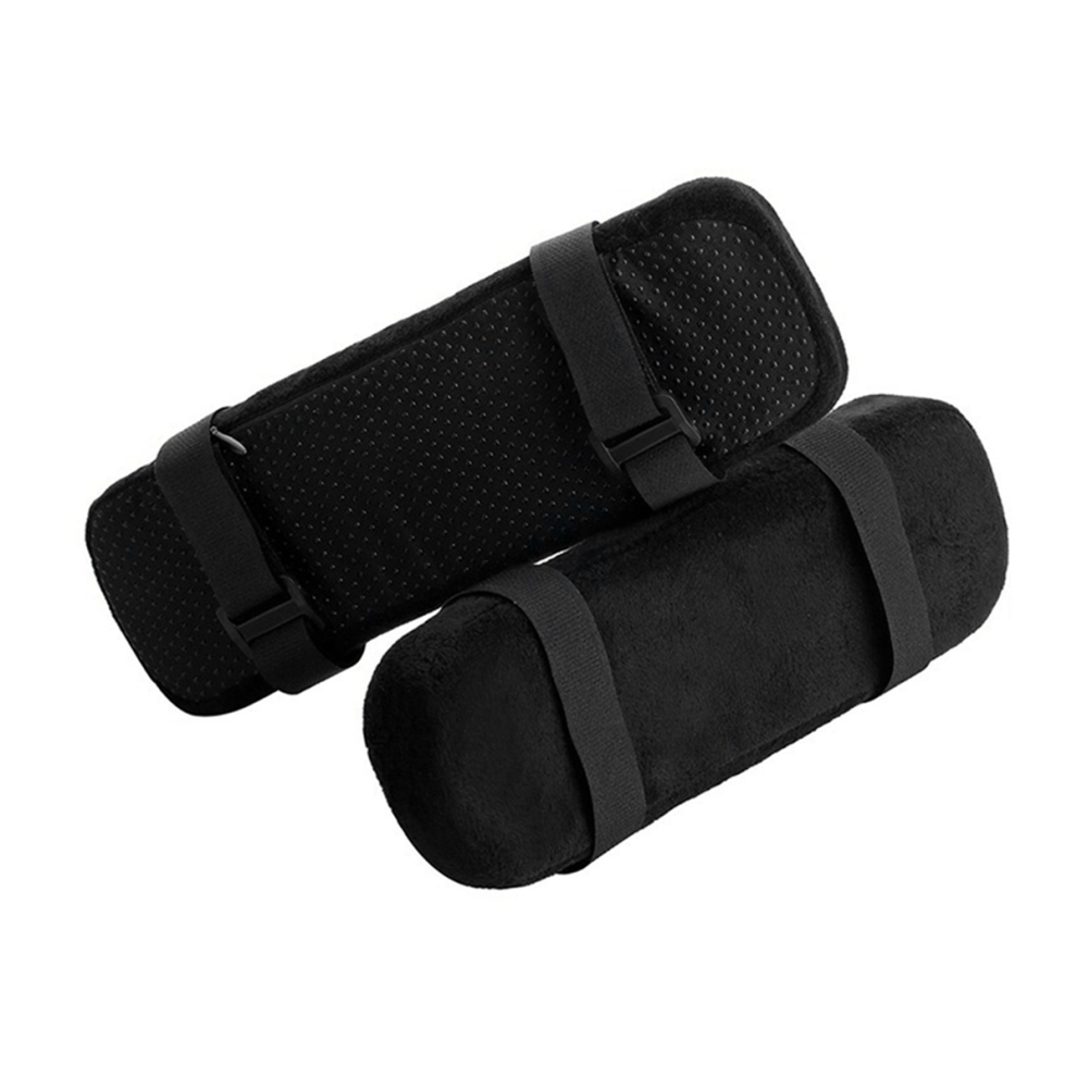 2Pcs Office Chair Parts Arm Pad Memory Foam Armrest Cover Cushion For Home Comfortable Elbow Pillow Exogio