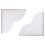 2PCS Bathtub Corner Splash Guard, Acrylic Guard Shower Bathroom Guards 9