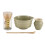 Set Matcha, set da tè giapponese con ciotola con beccuccio, supporto, bambù e cucchiaio 11