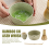 Set Matcha, set da tè giapponese con ciotola con beccuccio, supporto, bambù e cucchiaio 5