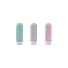 Bottiglie da viaggio portatili in silicone Contenitore per liquidi Vuoto Ricaricabile Imballaggio Lozione Shampoo Crema Viaggio 90ml C