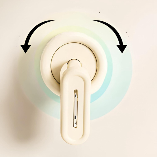 Rotating Suction Cup Storage Clips -Hooks,3PCS Multiple Clamp for Hanging Home Office Accessories B 1