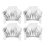 4PCS Candle Snuffer Metal Shell Automatic Extinguisher Universal Fire Extinguishing,B 1