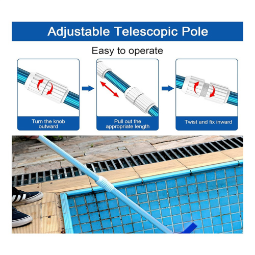 2Pcs Pool Telescoping Pole Cam Lock Replacement 2Pc, EZ for Telescopic Swimming Poles 2