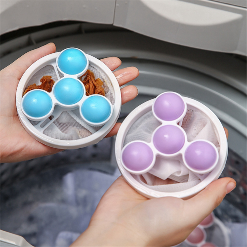 Floating Hair Filtering Mesh Removal Washing Machine Wool Device, Filter Cleaning Bag, 2