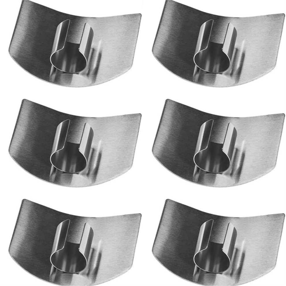 Exogio Stainless Steel Finger Guard, Multifunctional Guard For Cutting Food And Slicing,