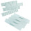 Cookie Thickness Measuring Tool 8Pcs Pastic Biscuit Cake Mold Butter Ruler Baking 8