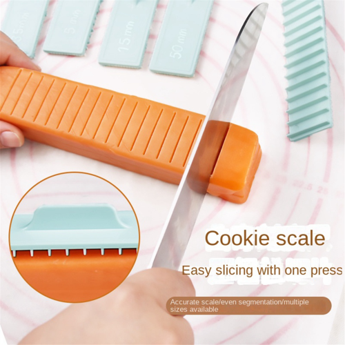 Cookie Thickness Measuring Tool 8Pcs Pastic Biscuit Cake Mold Butter Ruler Baking 2