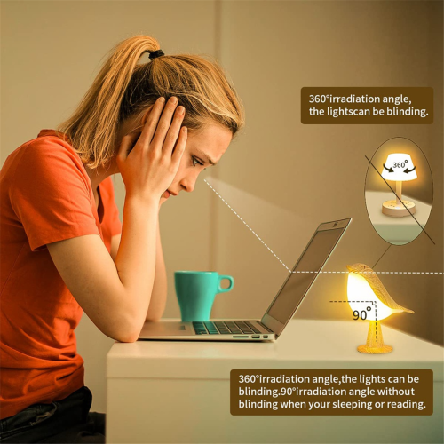Aromatherapy Three-Color Atmosphere Table Lamp Led,Car Decorative Lamp,Dimmable Bedside 2