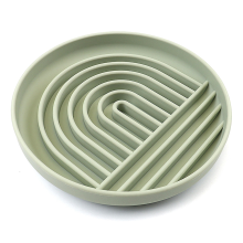Dog Cat Pet Lick Bowl Slow Feeder for Wet or Dry Food Water Yogurt Peanut Butter Green