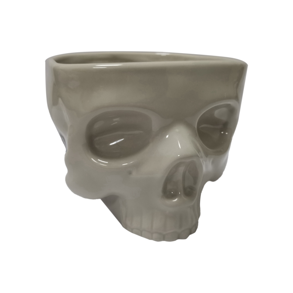 Retro Tabletop Decor Porcelain Gothic Skull Pasta Bowl Halloween Tableware Bar Food Noodle Salad Candy Ceramic L Exogio