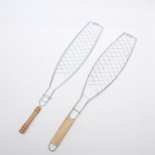 Fish Grill Tongs, Ergonomic, Flat Handle, Simple Portable 1