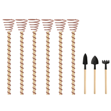 Electroculture Plant Stakes 12 Inch Copper Rods Probes 10Pcs Long Wire Garden Tools