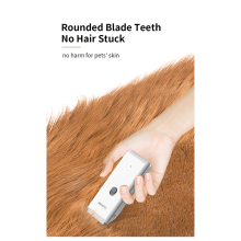 Pet Grooming Hospital Kittens and Puppies Mute Electric Push Clippers Waterproof Professional Shaving White