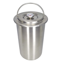 Stainless Steel Ham Maker Machine with Thermometer, Meat Poultry Kitchen Cooking Tools