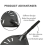 Pizza Turning Peel with Long Handle Aluminum Non-Stick Spinner Scratch Resistant Paddle 3