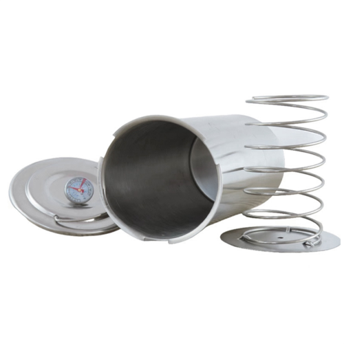 Stainless Steel Ham Maker Machine with Thermometer, Meat Poultry Kitchen Cooking Tools 1